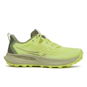 Saucony Peregrine 15 (Womens) - Sunny/Hemlock