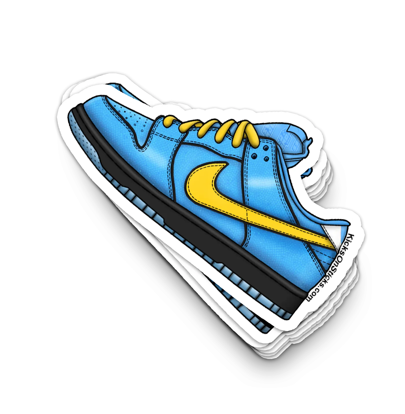 SB Dunk Low "PPG Bubbles" Sneaker Sticker