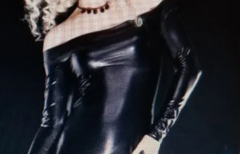 Sexy Black Long Sleeve Off Shoulder Leather Mini