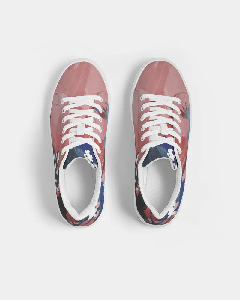 SMF Melancholy Feminine Faux-Leather Sneaker