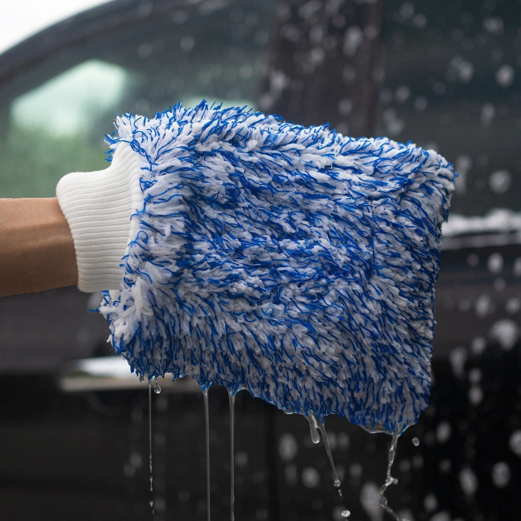 Snow Cloud - Soft Microfibre Wash Mitt
