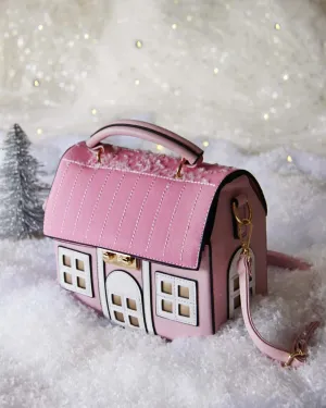 Snowy Cottage Purse
