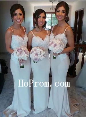 Spaghetti Straps Prom Dresses,Appique Prom Dress,Long Evening Dress