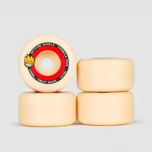 Spitfire Formula Four Tablets 101DU Skateboard Wheels Natural/Red 53mm