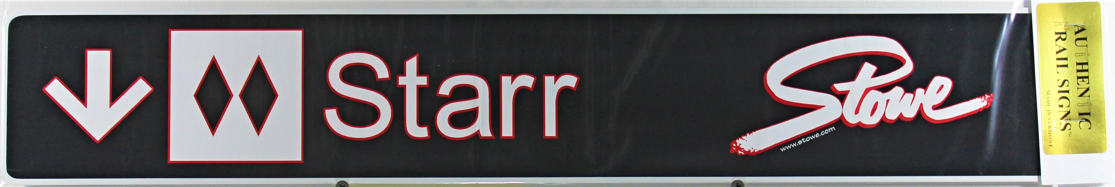 Starr Trail Sign