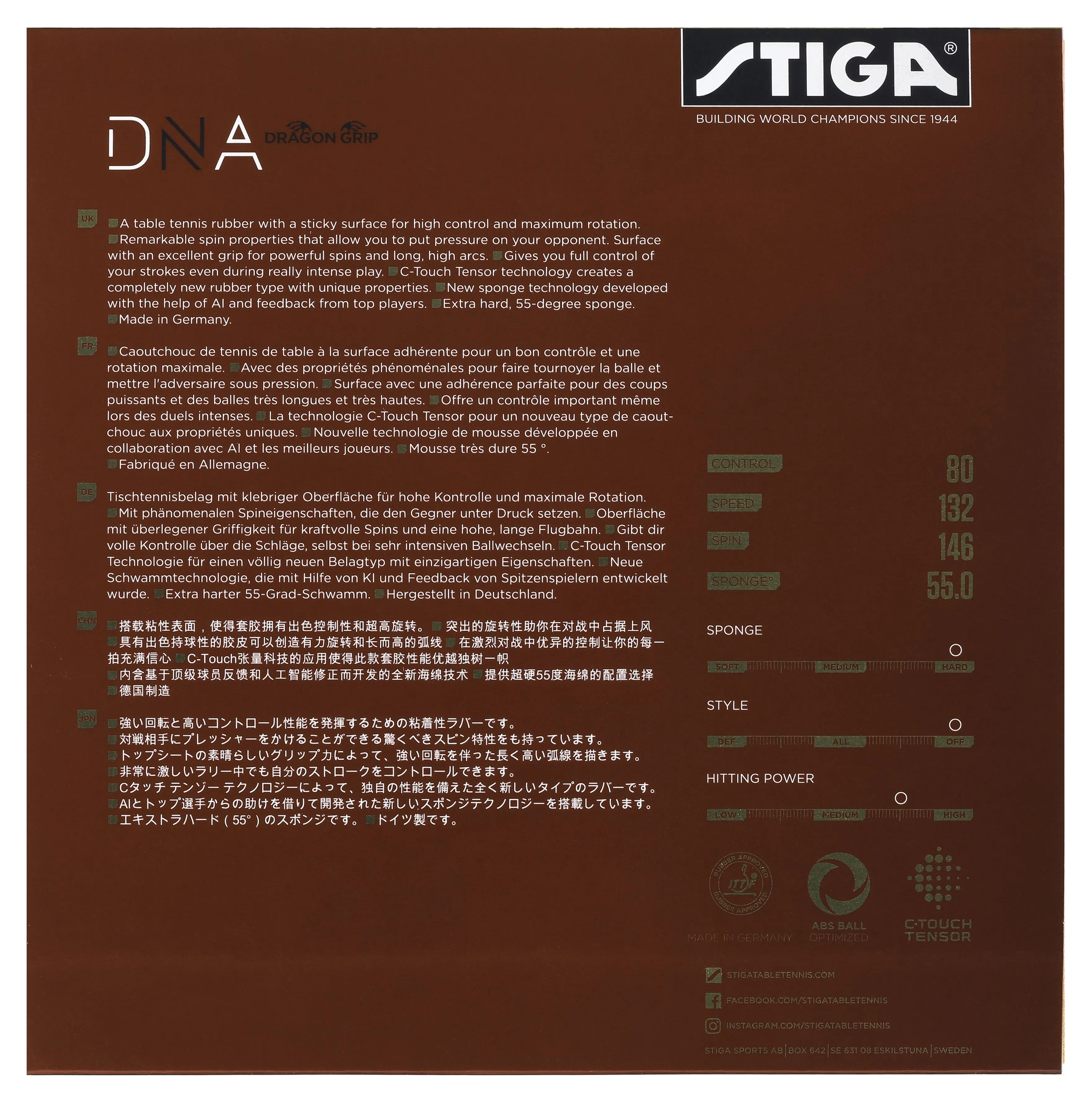 Stiga DNA Dragon Grip