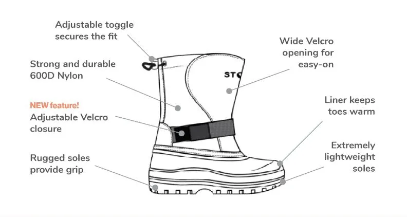 Stonz Trek Kids Winter Boots