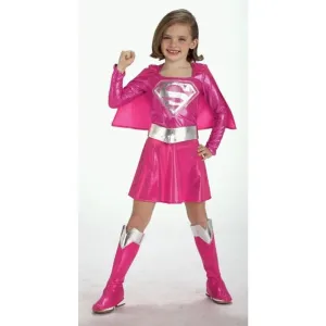 Supergirl Pink Costume Size S