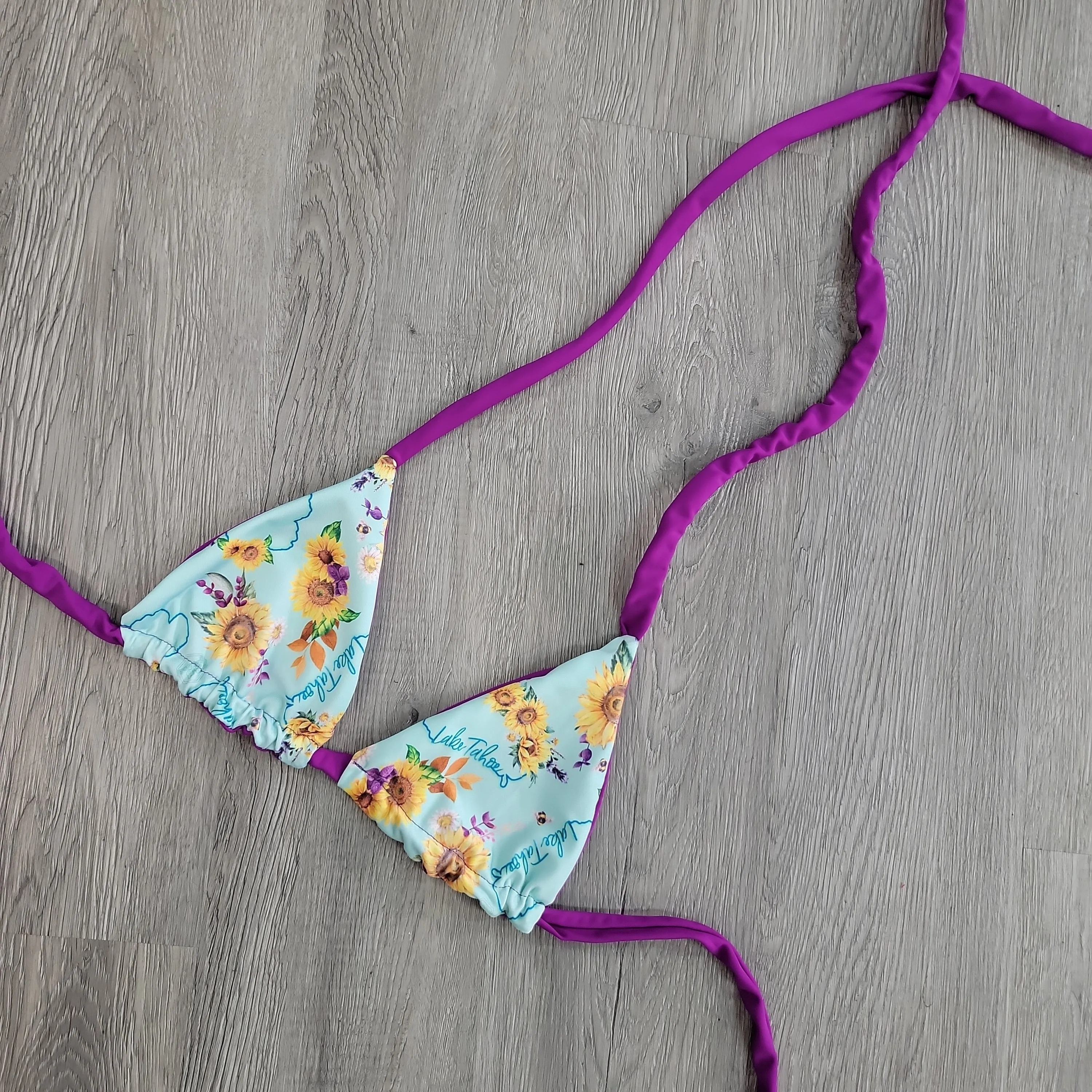Teal Thrill Tahoe Triangle Top