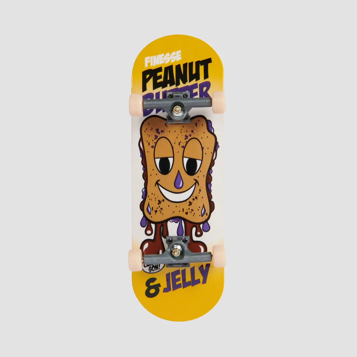 Tech Deck X Finesse Peanut Butter and Jelly Wood Fingerboard - Performance Series