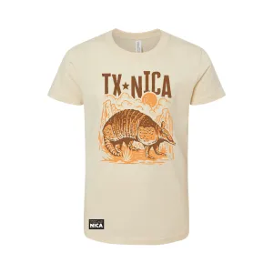 Texas NICA Gnarmadillo Tee