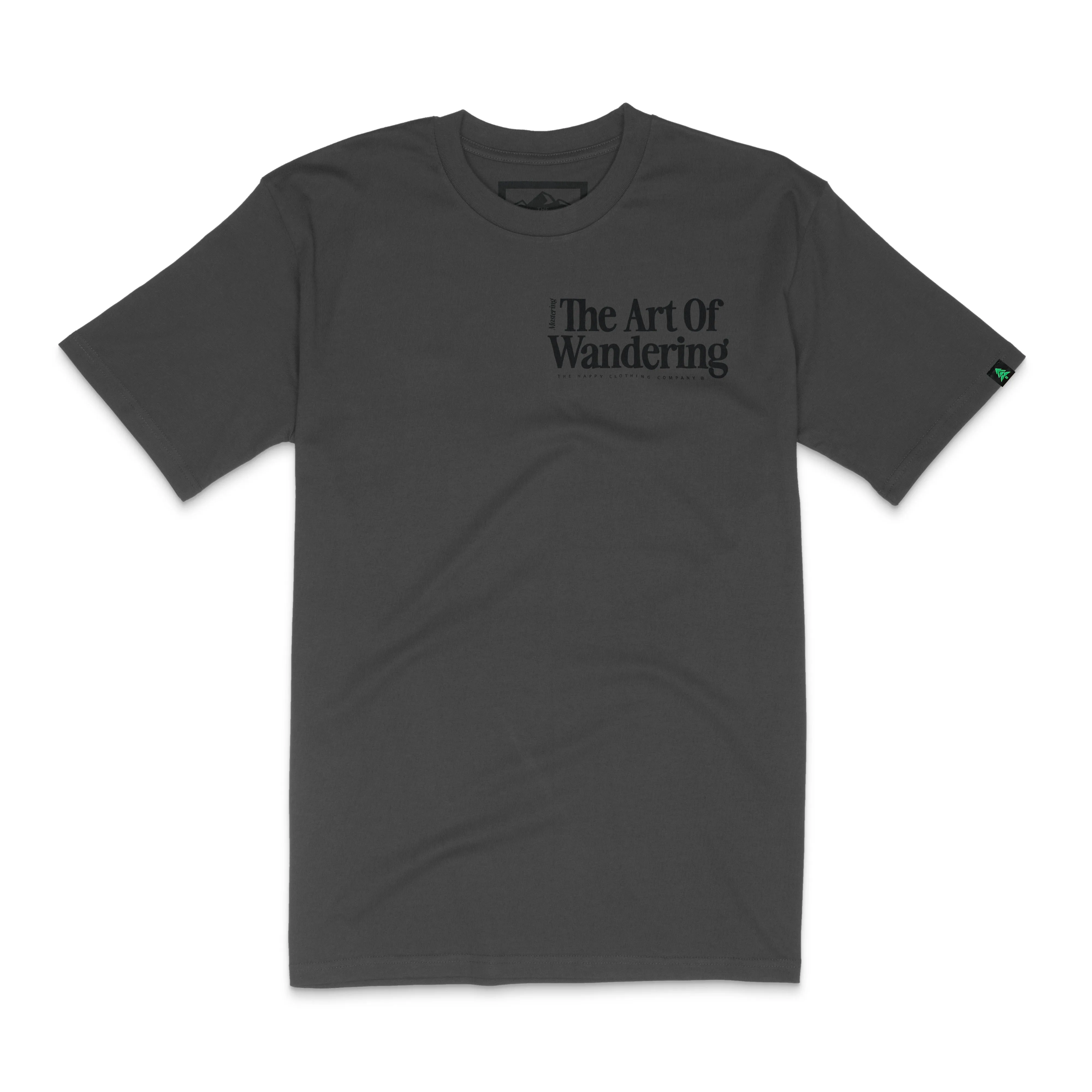 The Art Of Wandering Back Print 'Lifestyle Tee' | Premium Heavyweight |