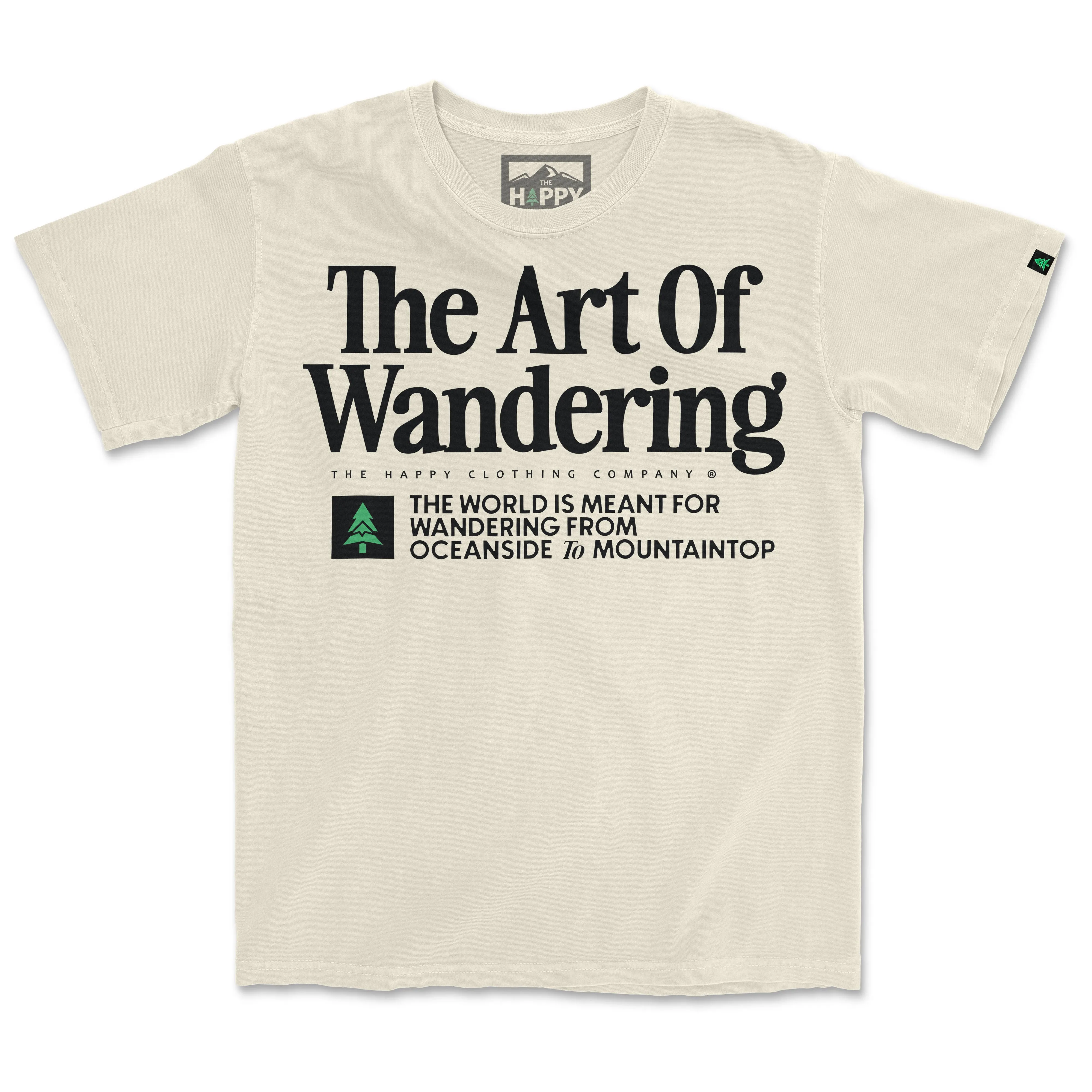 The Art Of Wandering 'Vintage Tee' | Oversized Heavyweight |