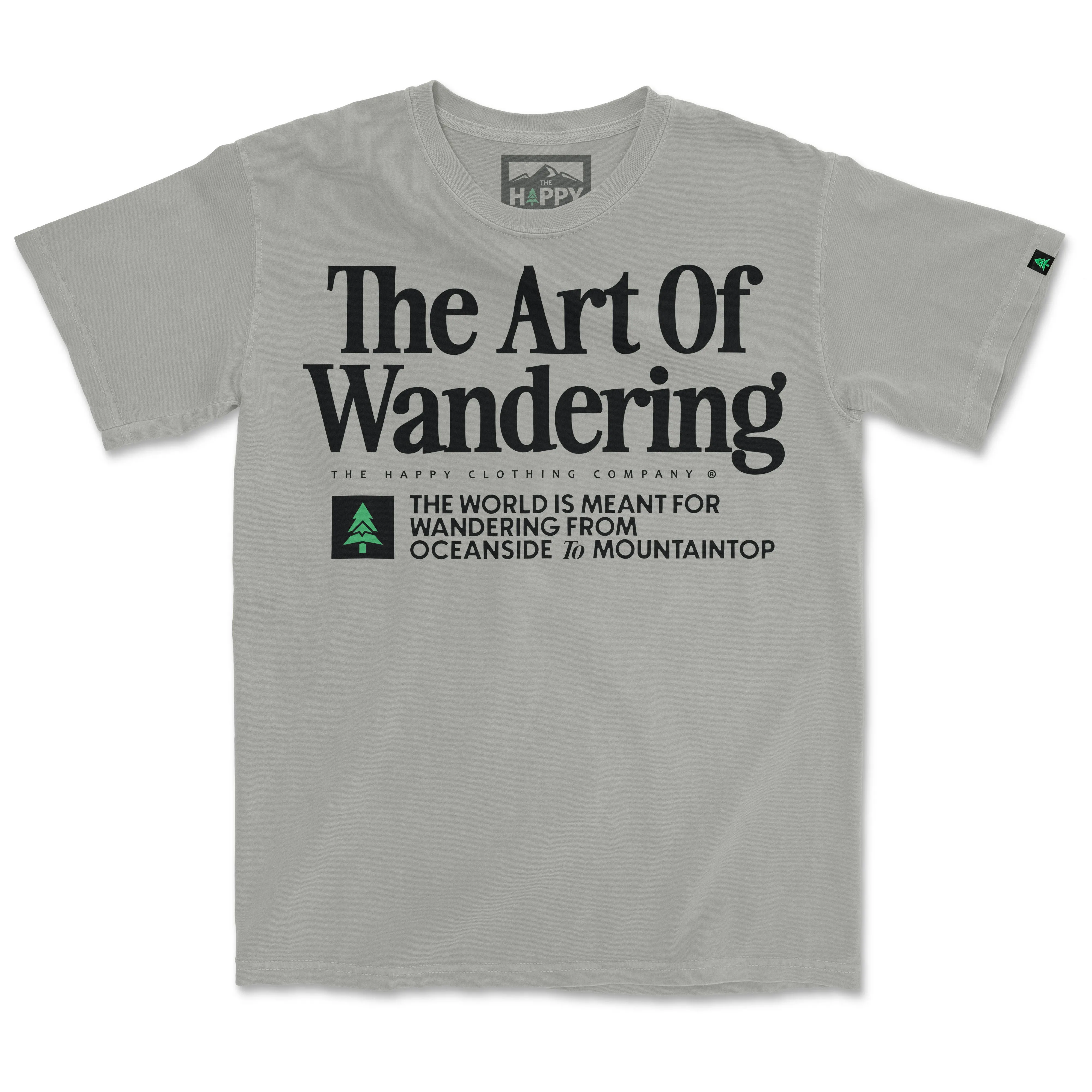 The Art Of Wandering 'Vintage Tee' | Oversized Heavyweight |