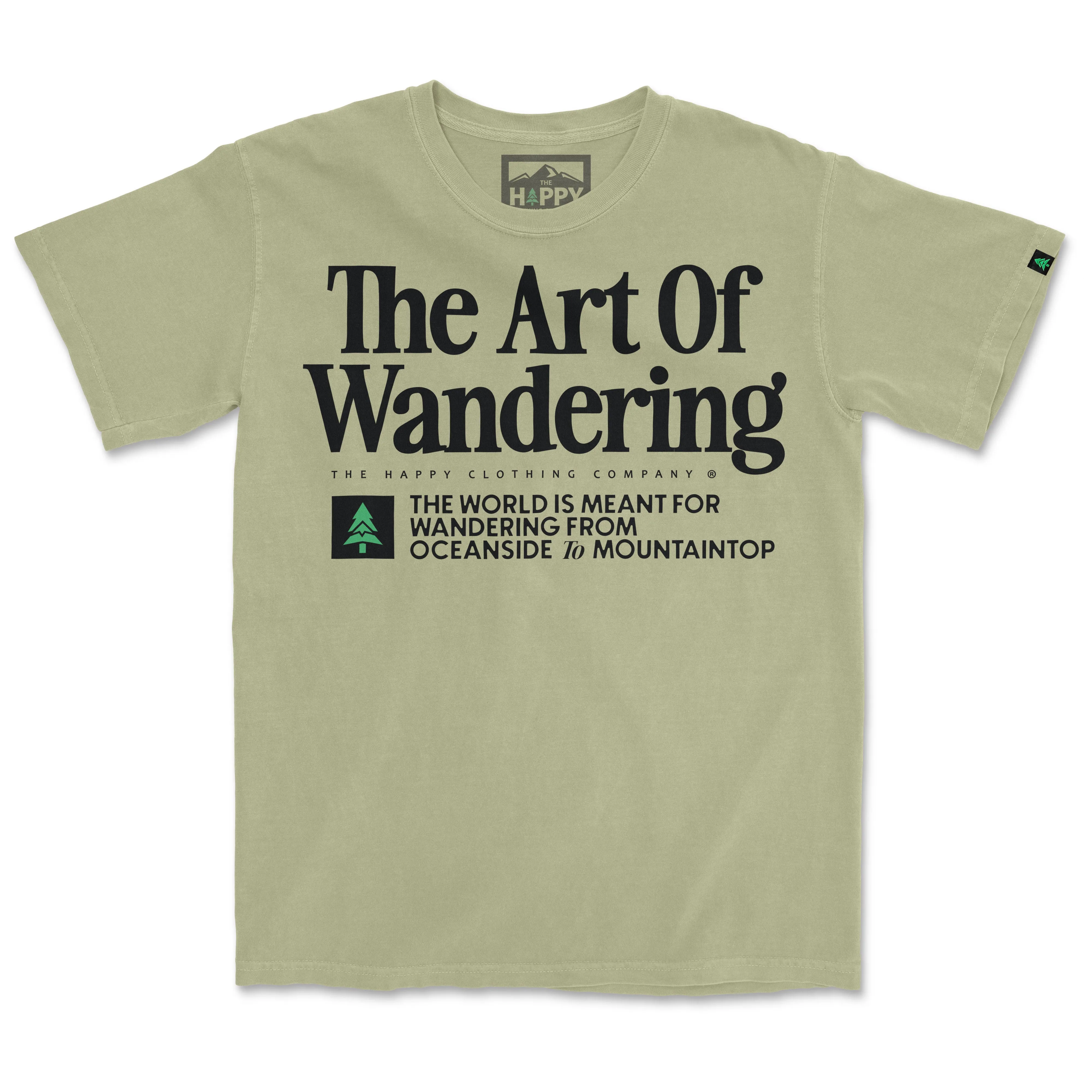 The Art Of Wandering 'Vintage Tee' | Oversized Heavyweight |