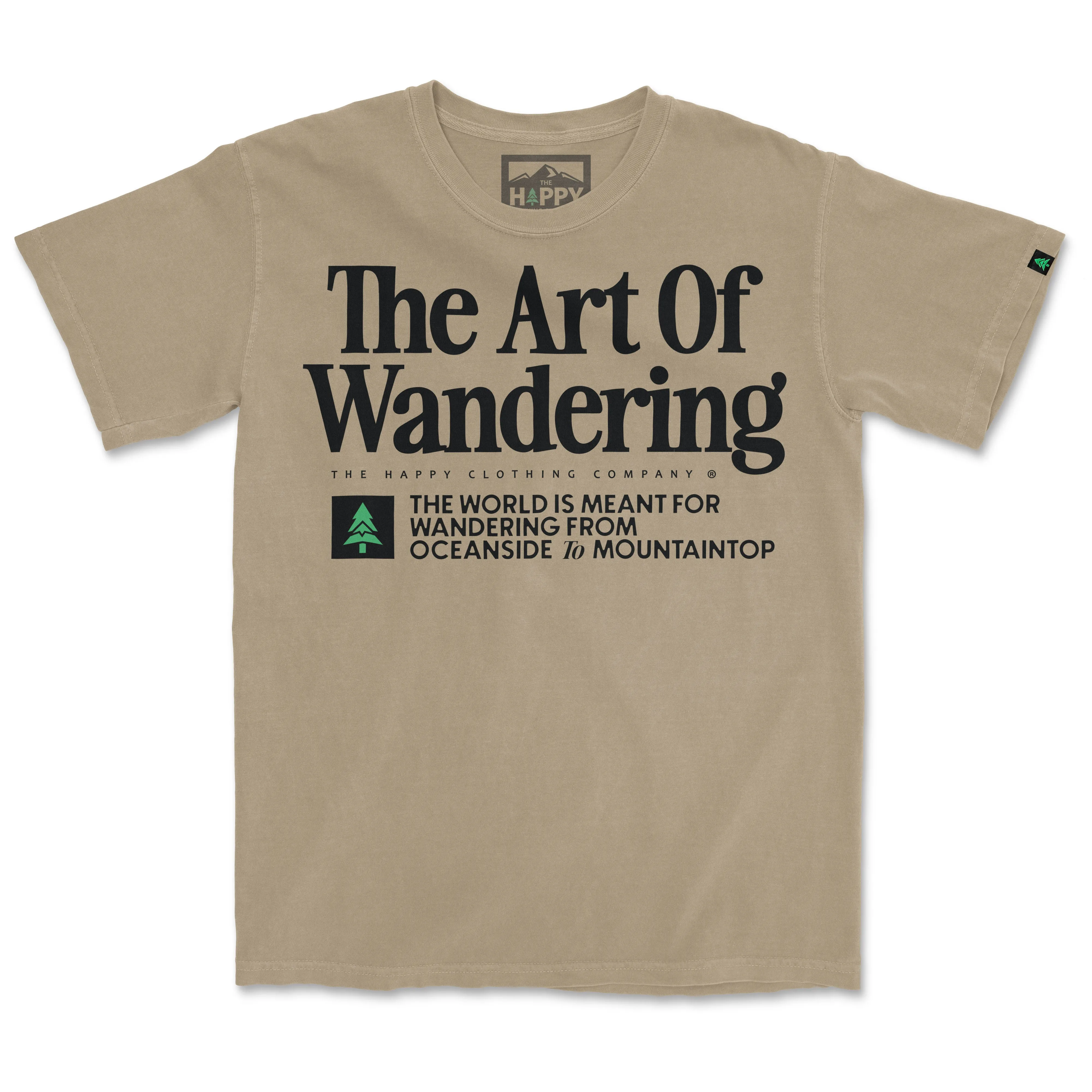 The Art Of Wandering 'Vintage Tee' | Oversized Heavyweight |