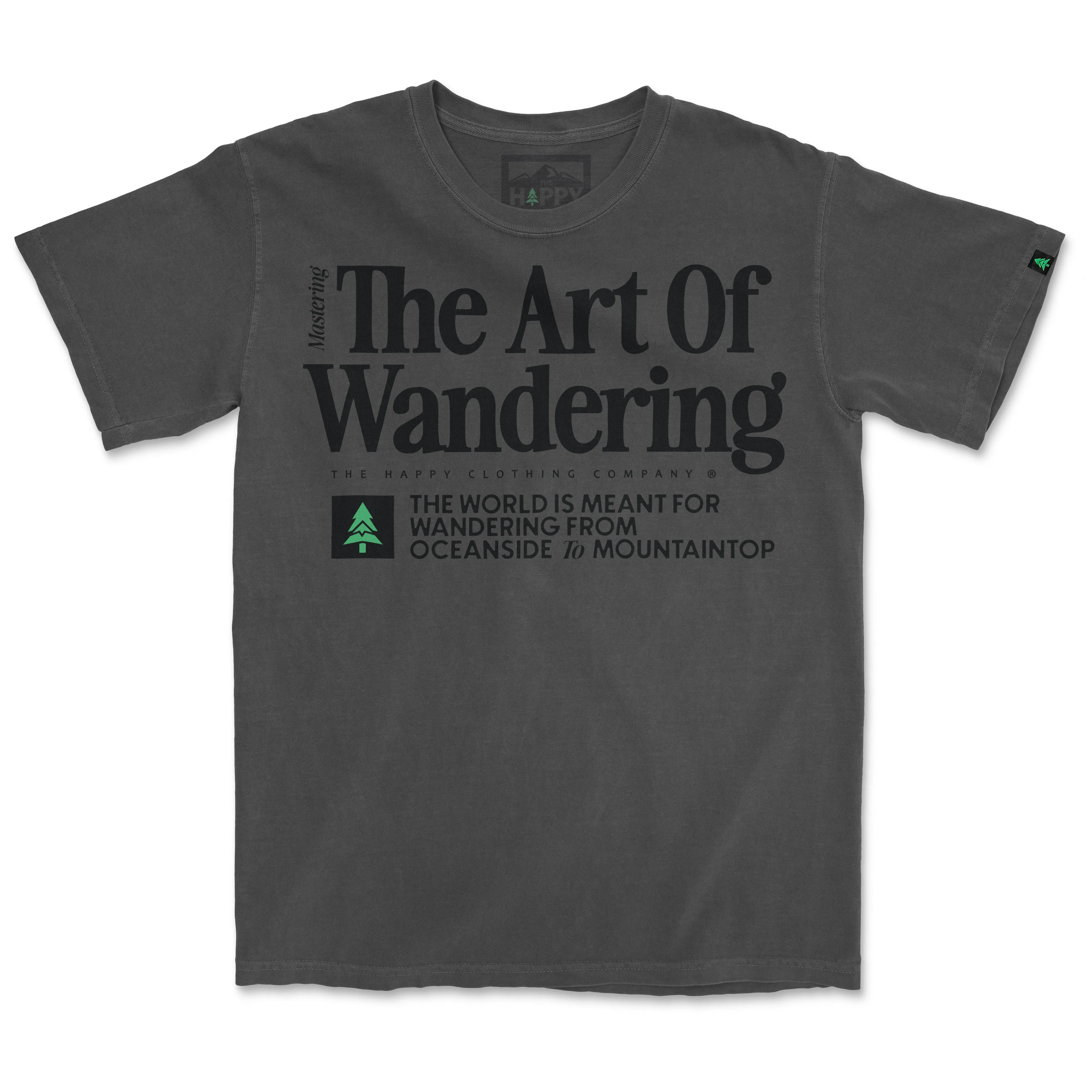 The Art Of Wandering 'Vintage Tee' | Oversized Heavyweight |