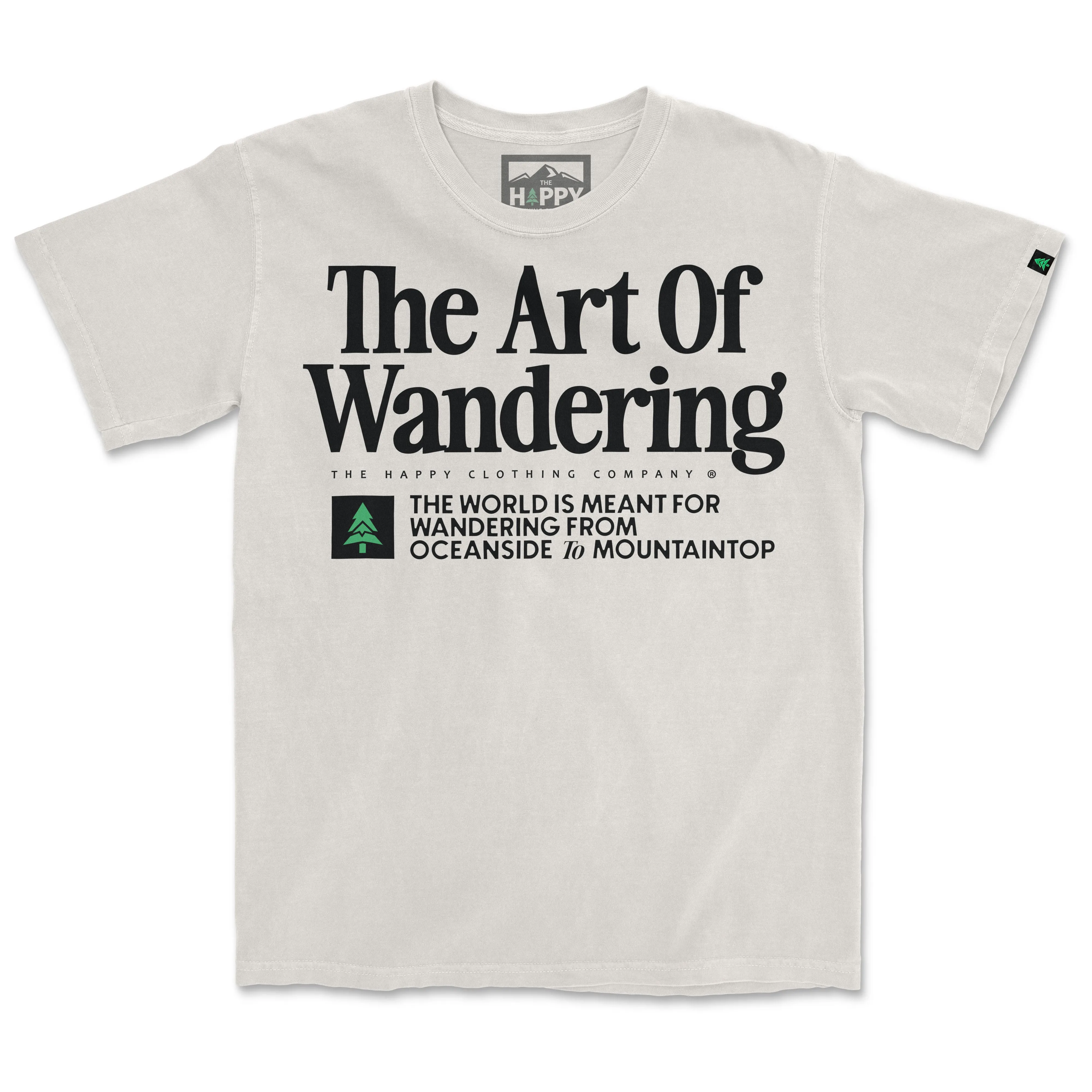 The Art Of Wandering 'Vintage Tee' | Oversized Heavyweight |