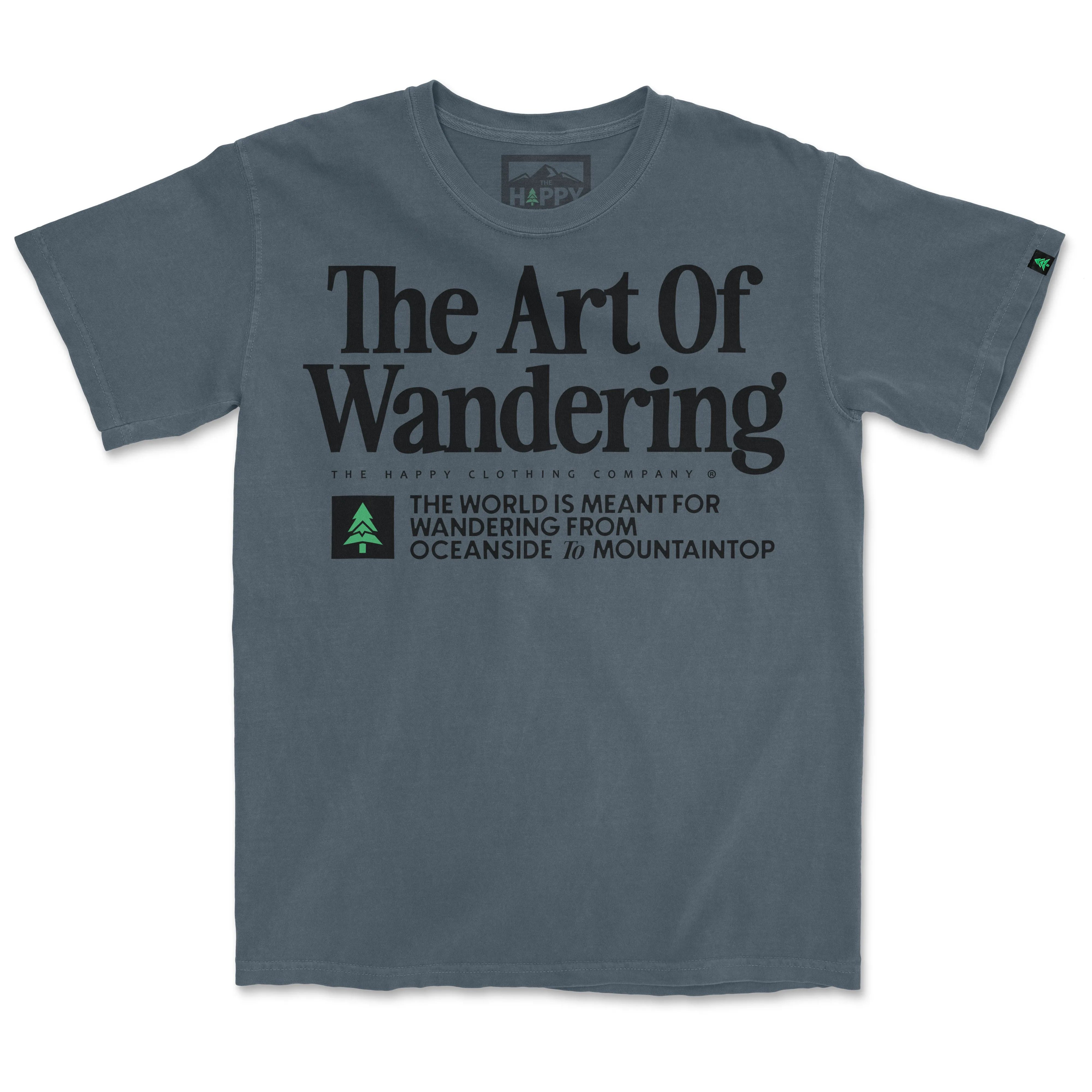 The Art Of Wandering 'Vintage Tee' | Oversized Heavyweight |