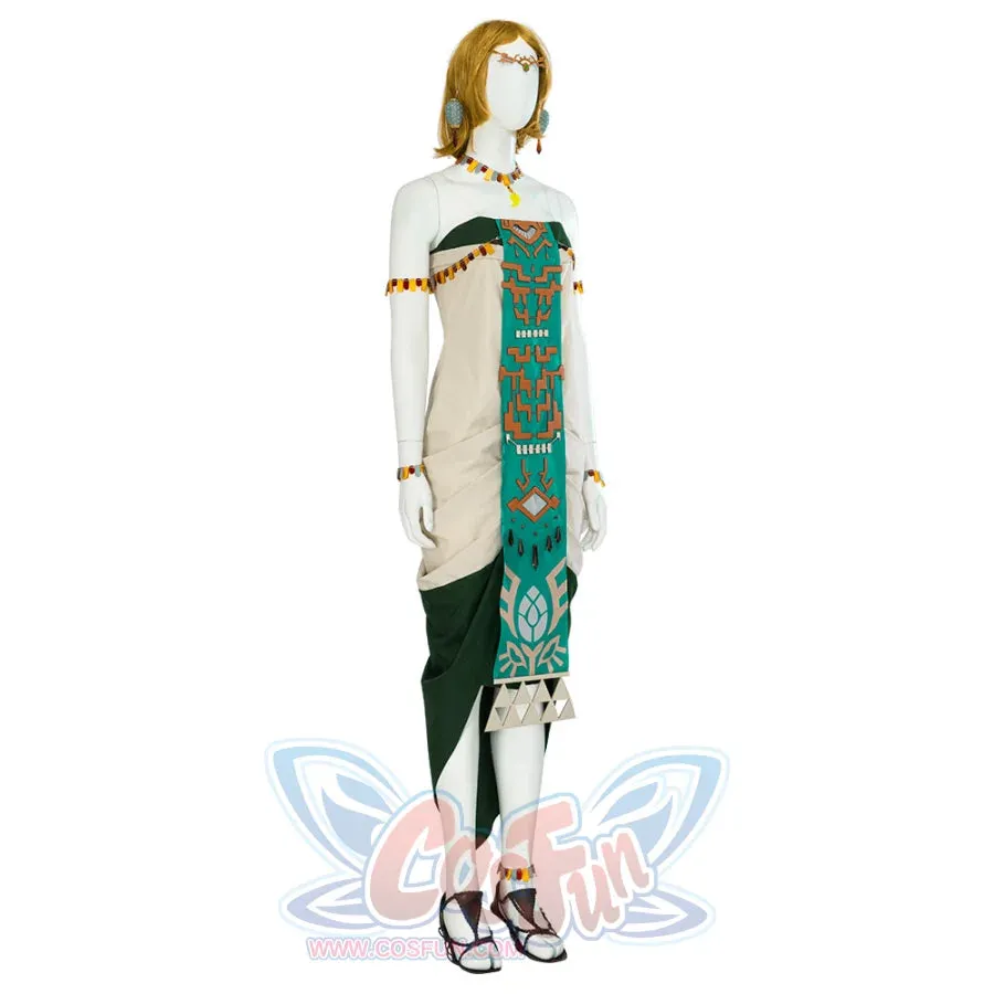 The Legend of Zelda: Tears of the Kingdom Hyrule "Princess" Zelda Cosplay Costume C08177