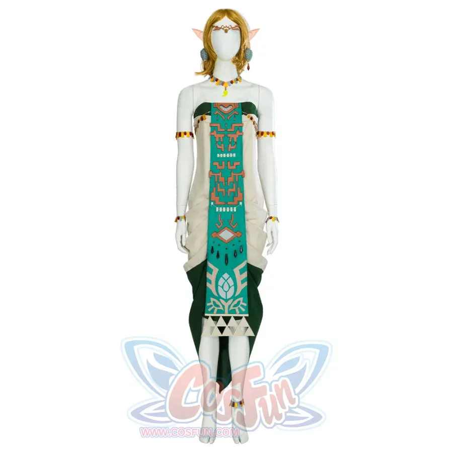 The Legend of Zelda: Tears of the Kingdom Hyrule "Princess" Zelda Cosplay Costume C08177