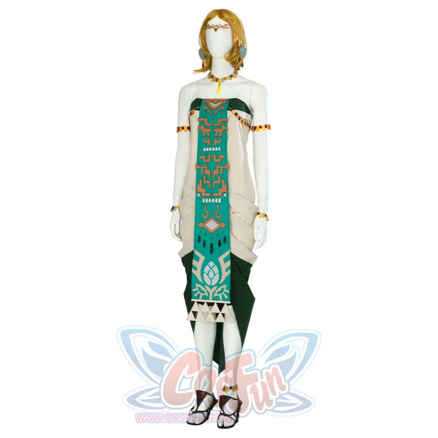The Legend of Zelda: Tears of the Kingdom Hyrule "Princess" Zelda Cosplay Costume C08177