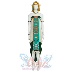 The Legend of Zelda: Tears of the Kingdom Hyrule "Princess" Zelda Cosplay Costume C08177