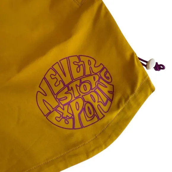 The North Face Trailwear OKT Trail ShortsArrowwood Yellow Size Smalll