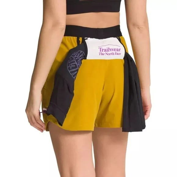 The North Face Trailwear OKT Trail ShortsArrowwood Yellow Size Smalll