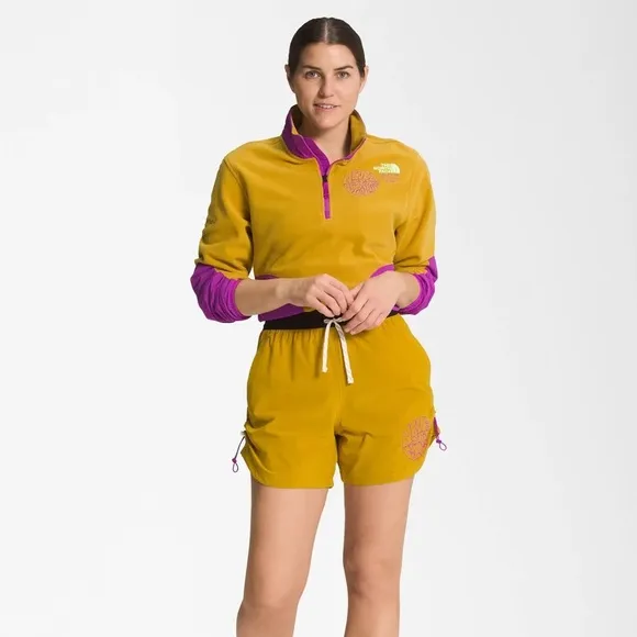 The North Face Trailwear OKT Trail ShortsArrowwood Yellow Size Smalll
