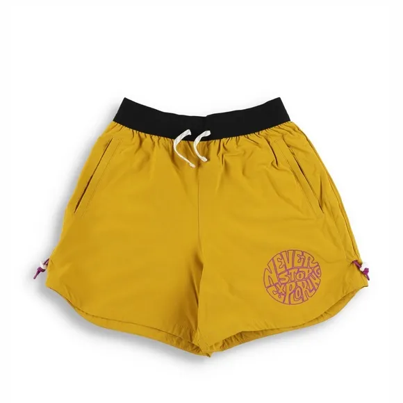 The North Face Trailwear OKT Trail ShortsArrowwood Yellow Size Smalll