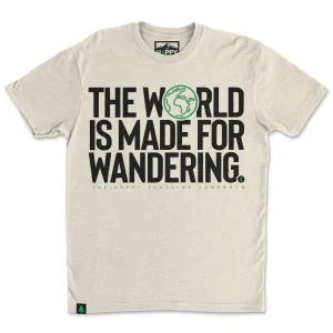 The World Is Made For Wandering 'Trail Tee' | Lightweight Blend |