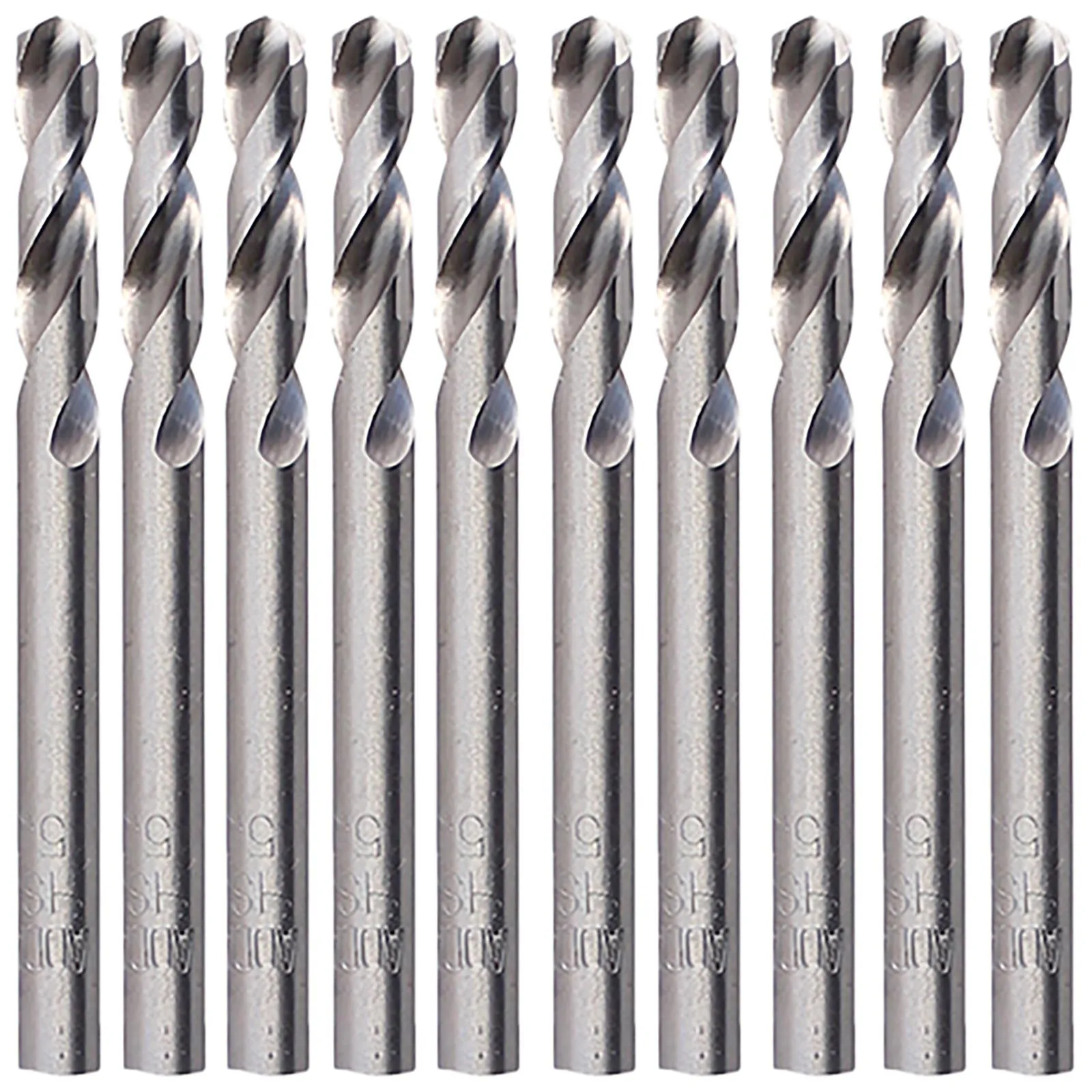 TIMCO Drill Bits HSS M2 Ground Stub 10 Pack Tube 3.2-5.0mm Choose Size