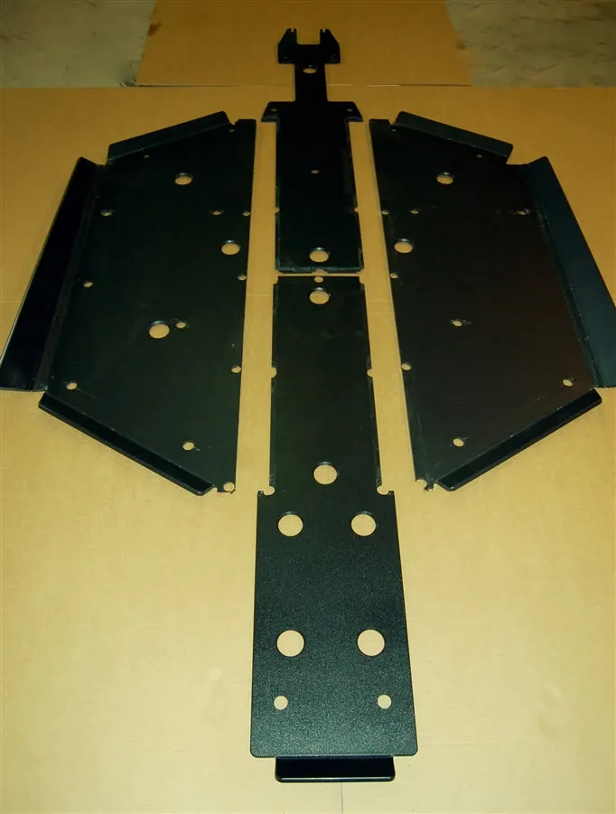 Trail Armor Arctic Cat Wildcat Trail, Wildcat Trail XT, Wildcat Trail Limited EPS, Wildcat Sport Limited EPS, Wildcat Sport XT, Wildcat Sport Full Skids with Slider Nerfs or Trimmed Nerf for 50" Trail Width Fits 2014-2019