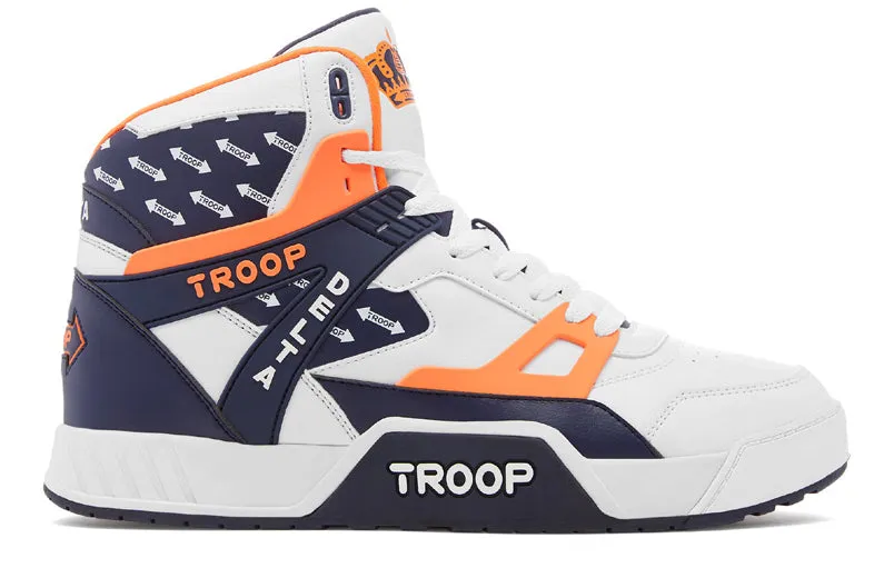 Troop Delta White/Navy/Orange