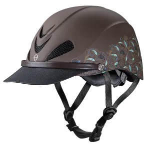 Troxel Dakota Lightweight Trail Helmet-Turquoise Paisley
