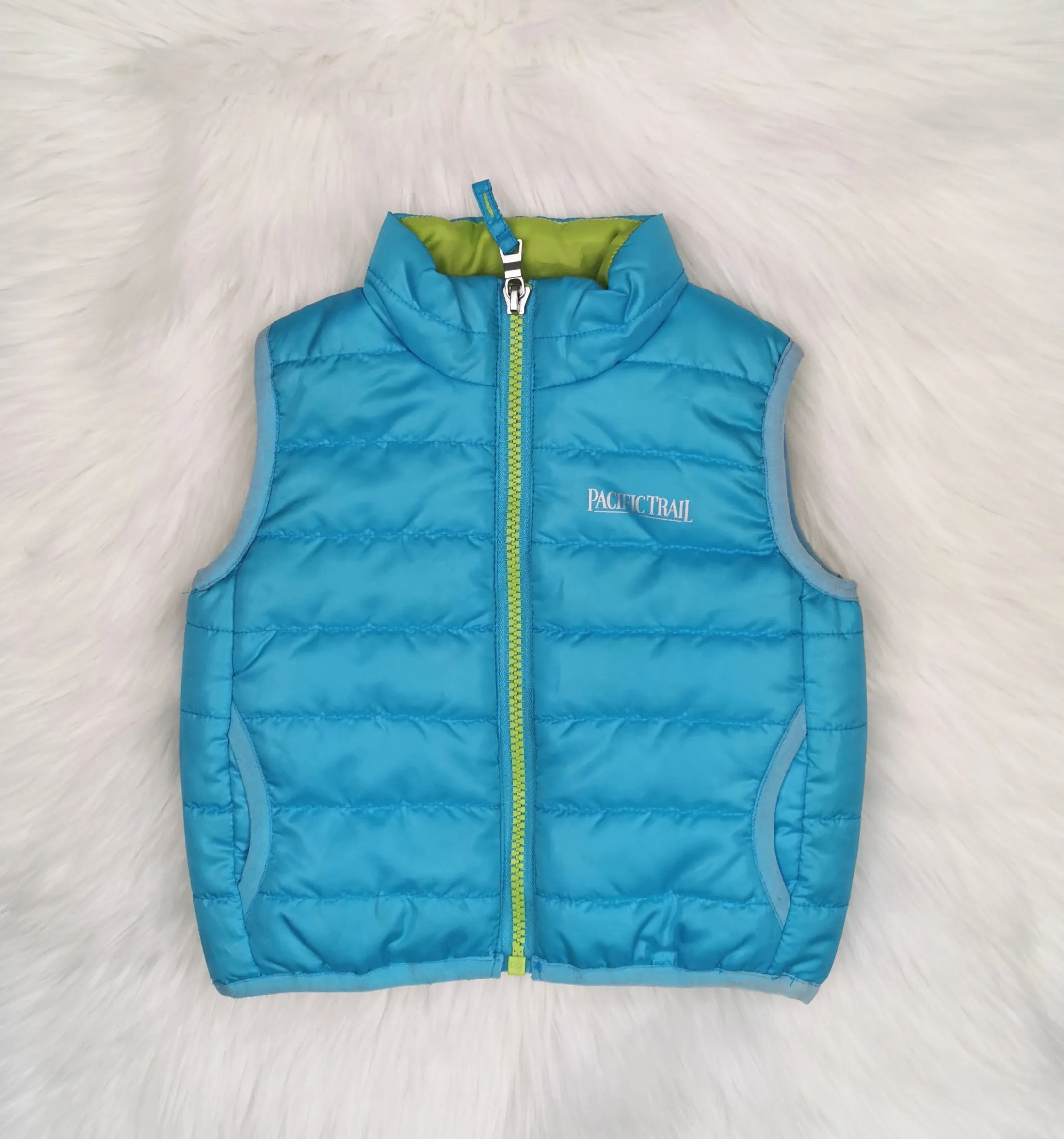 UNISEX SIZE 12 MONTHS - PACIFICTRAIL, Lightweight Puffer Vest EUC B31