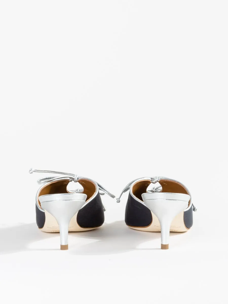 victoria kitten mule - navy