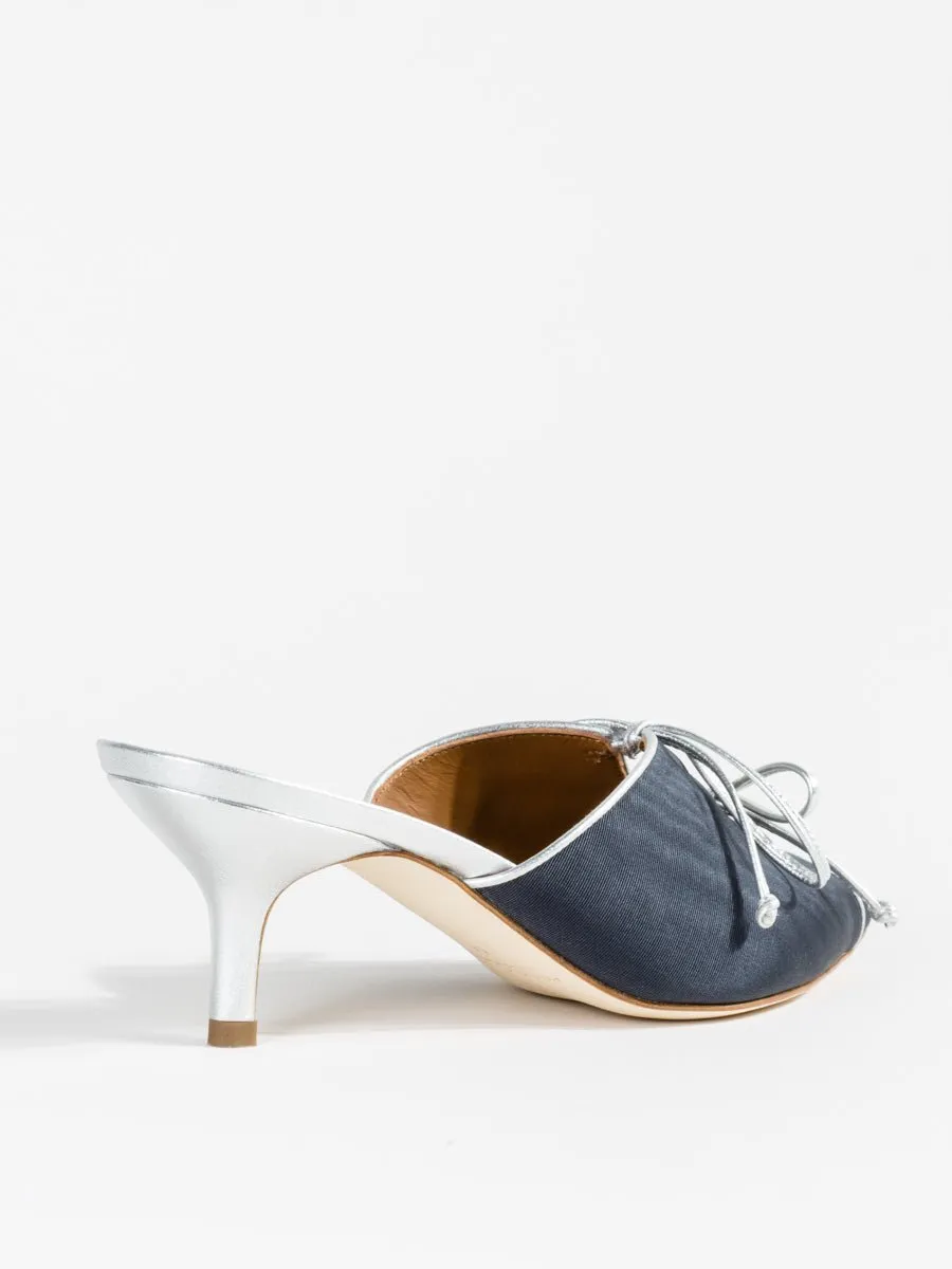 victoria kitten mule - navy