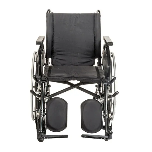 Viper Plus GT Wheelchair with Universal Armrests, Elevating Legrests, 20" Seat