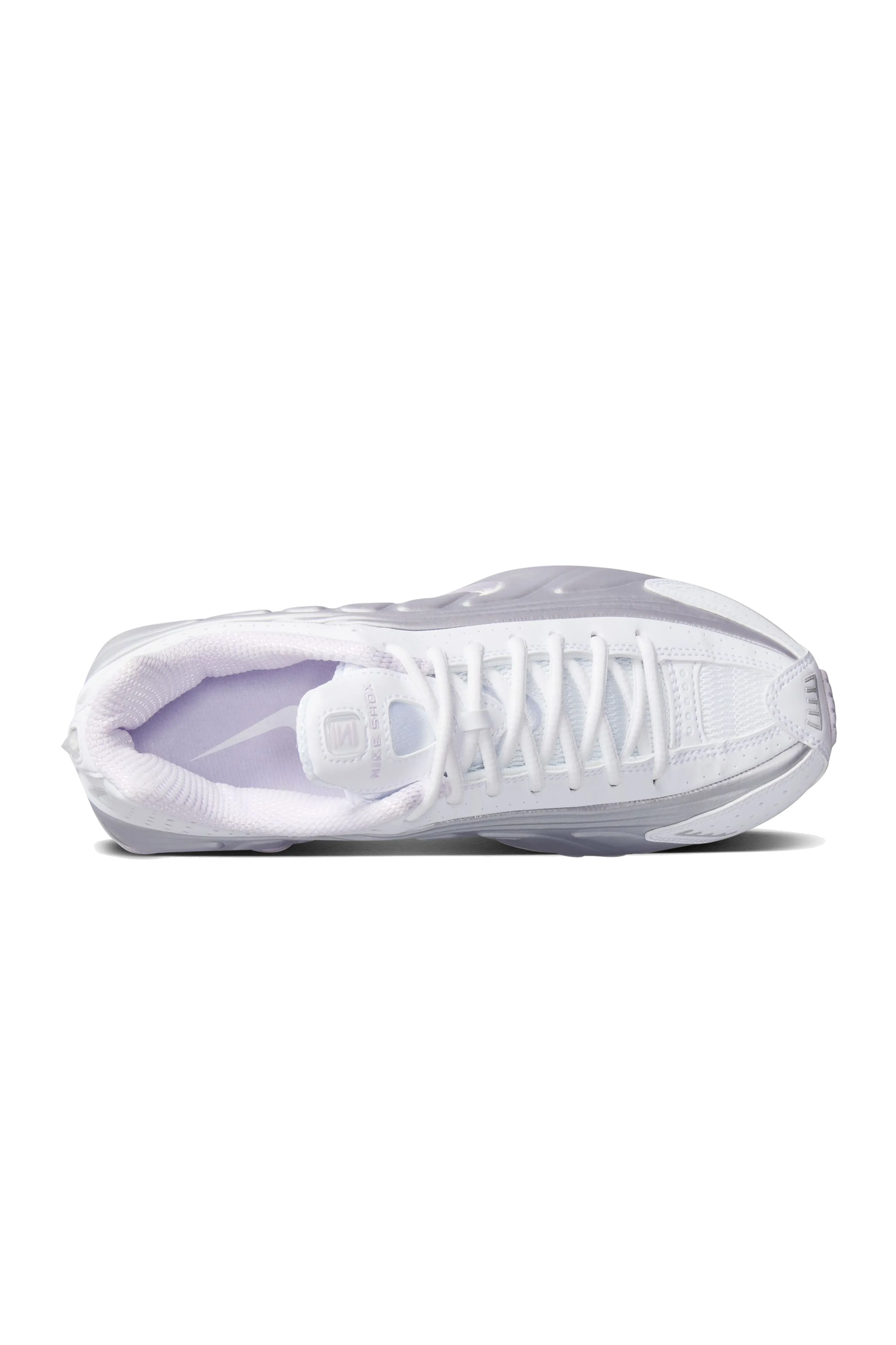 W Shox R4 "White/Metallic Platinum"