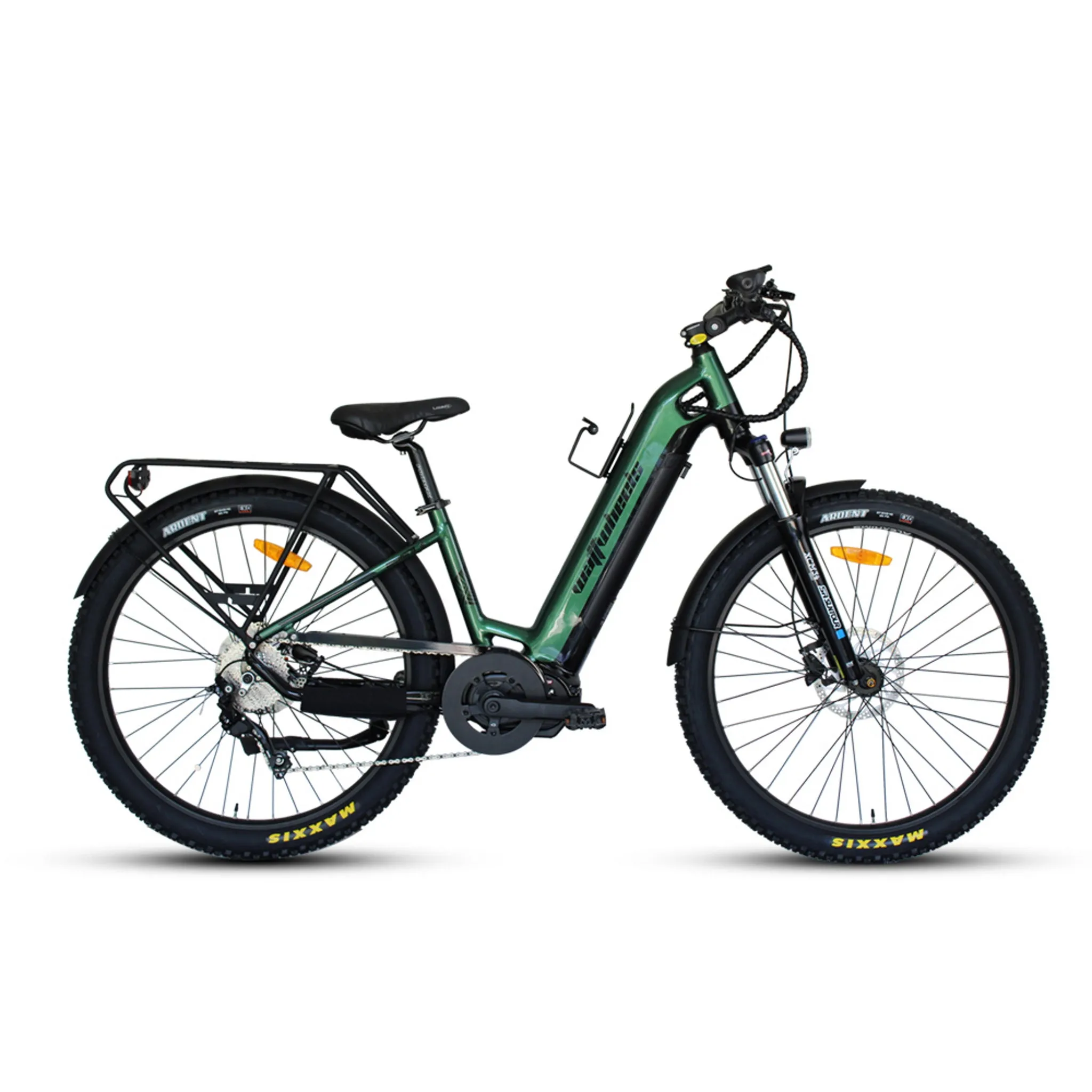 Watt Wheels Bighorn LS Electric Bike 720Wh Battery British Racing Green