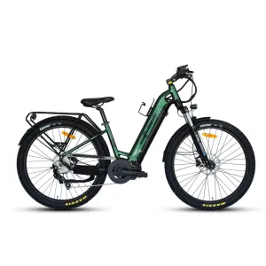 Watt Wheels Bighorn LS Electric Bike 720Wh Battery British Racing Green