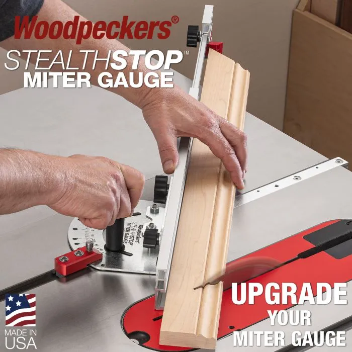 Woodpeckers StealthStop Miter Gauge Fence